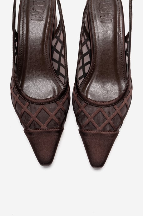 Alveron Blockabsatz Mesh Pumps - Image 2