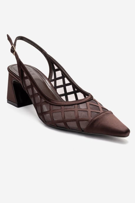 Alveron Blockabsatz Mesh Pumps - Image 3