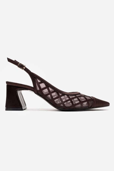 Alveron Blockabsatz Mesh Pumps - Image 4