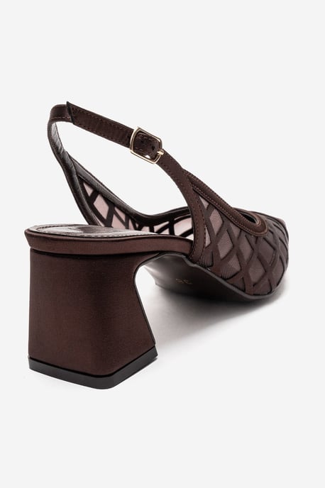 Alveron Blockabsatz Mesh Pumps - Image 5