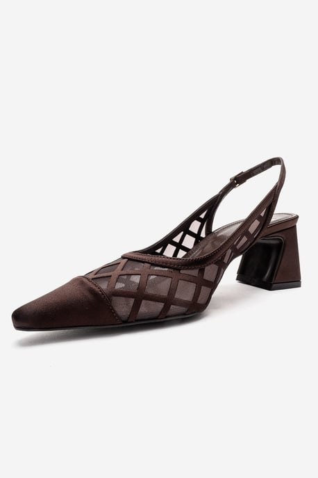 Alveron Blockabsatz Mesh Pumps - Image 6