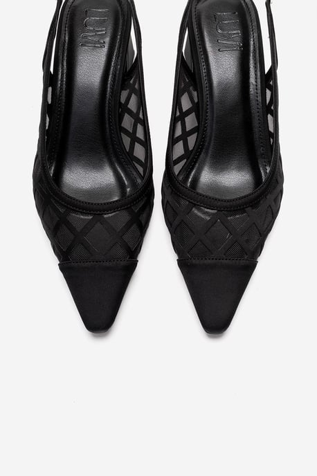 Alveron Blockabsatz Mesh Pumps - Image 2