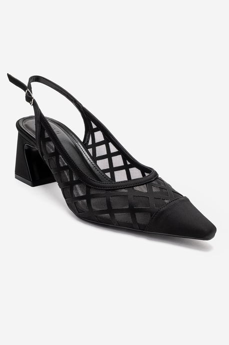 Alveron Blockabsatz Mesh Pumps - Image 3