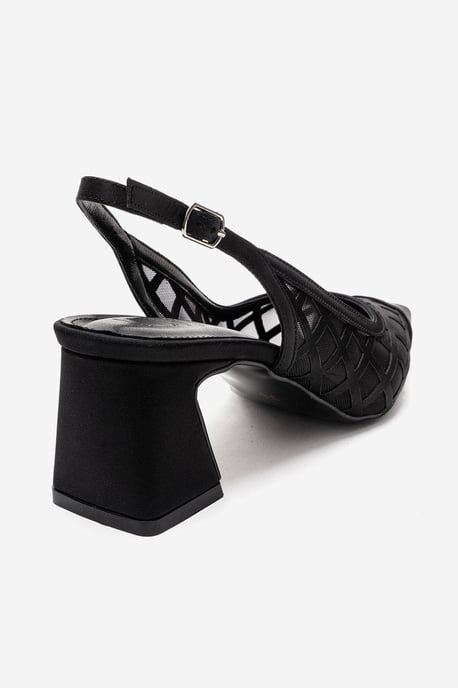 Alveron Blockabsatz Mesh Pumps - Image 5