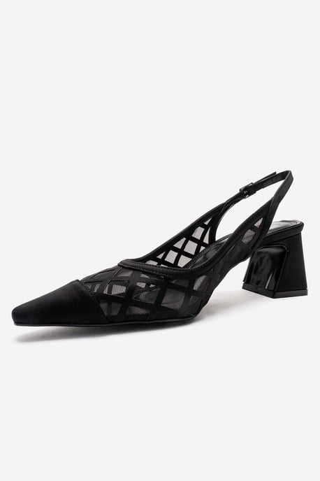 Alveron Blockabsatz Mesh Pumps - Image 6