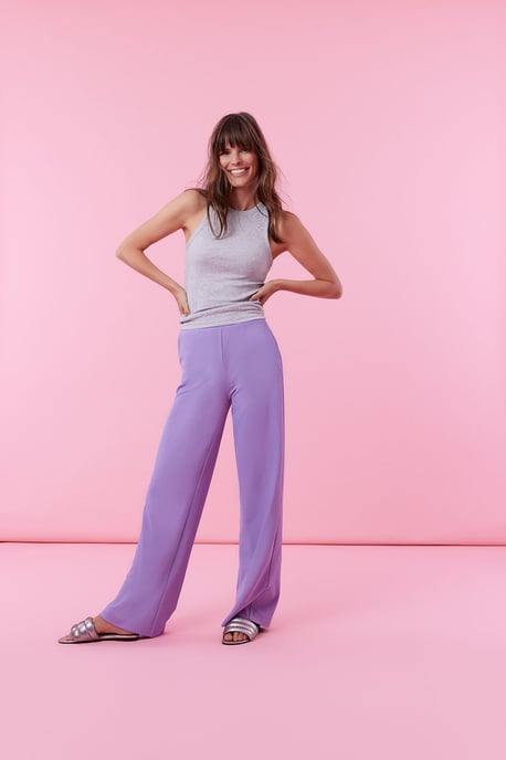 Corel Broek Lilly Weite Hose Lila - Image 1