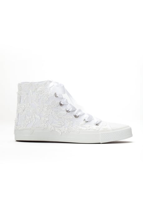 Isolde Schnürer Hoher Braut-Sneaker - Image 2