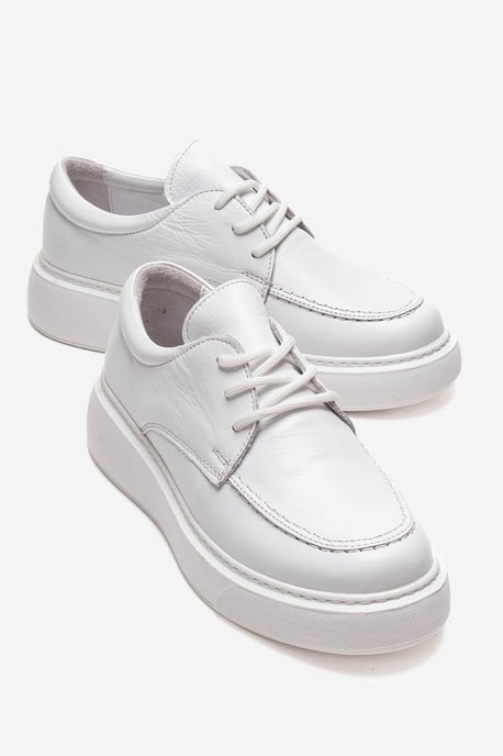 Mareon Leder Schnürsneaker - Image 1