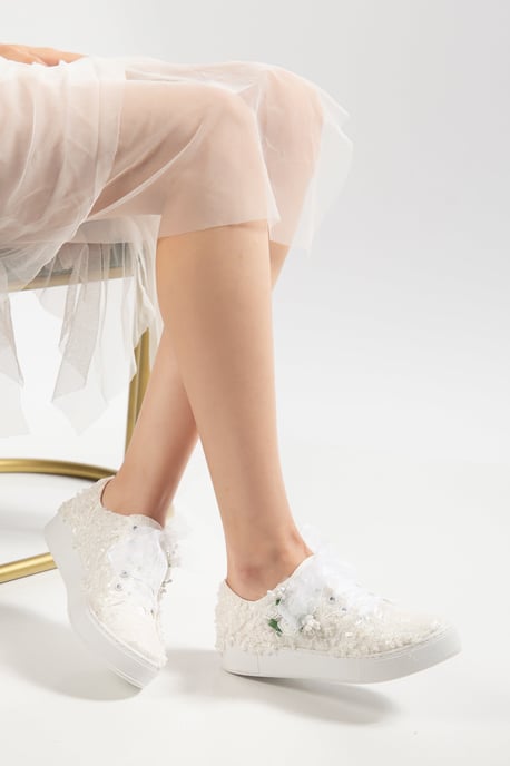 Rosalie Blumen Braut Sneaker - Image 4