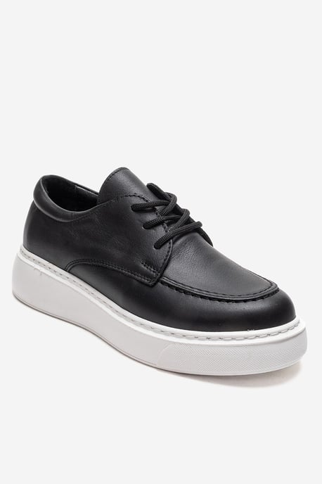 Mareon Leder Schnürsneaker - Image 3