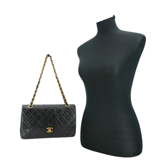 Chanel Vintage Leder-Schultertasche Zeitlos/Klassisch - Image 3