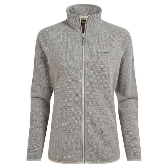 Craghoppers - "Tarvos" Fleecejacke Durchgehender Reißverschluss für Damen (Dunkelgrau meliert) - Image 1