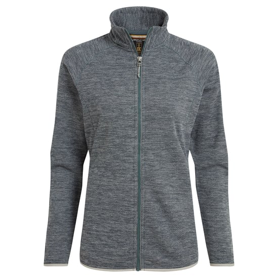 Craghoppers - "Tarvos" Fleecejacke Durchgehender Reißverschluss für Damen (Sturmgrau Mergel) - Image 1