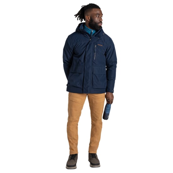 Craghoppers - "National Trust Padley" Jacke, wasserfest für Herren (Marineblau) - Image 4