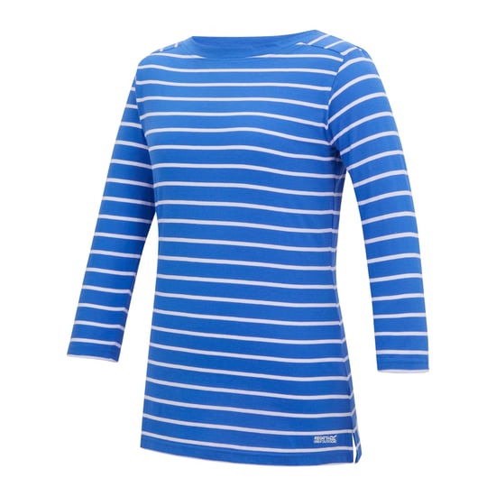 Regatta - "Baylette II" T-Shirt für Damen (Sonic-Blau/Weiß) - Image 3