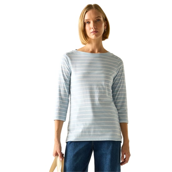 Regatta - "Baylette II" T-Shirt für Damen (Luftweg/Weiß) - Image 4