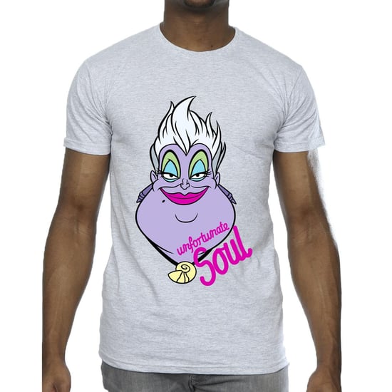 Disney - "Unfortunate Soul" T-Shirt für Herren (Grau) - Image 3