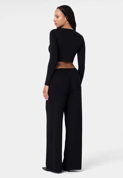 Heavyweight Viscose Pants SCHWARZ - Image 3