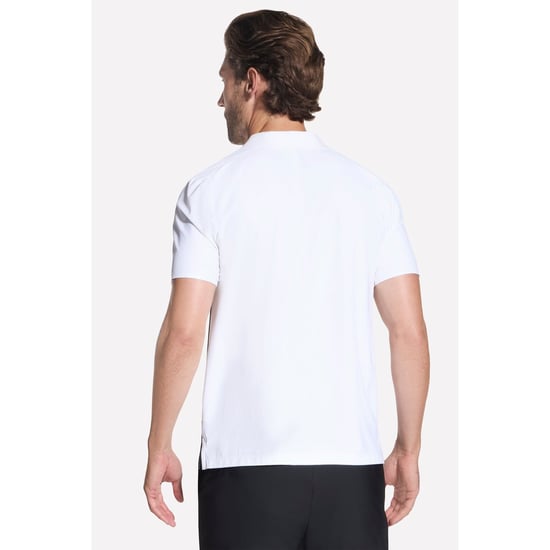 Skechers Ace Tour Polo Polyester Herren Polo-Shirt Weiß - Image 2