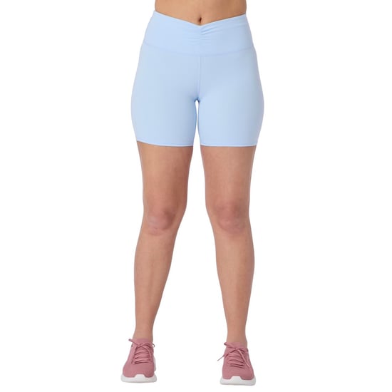 Skechers Goflex Slim 6' Radshorts Polyester Damen Silber Activewear Shorts - Image 1