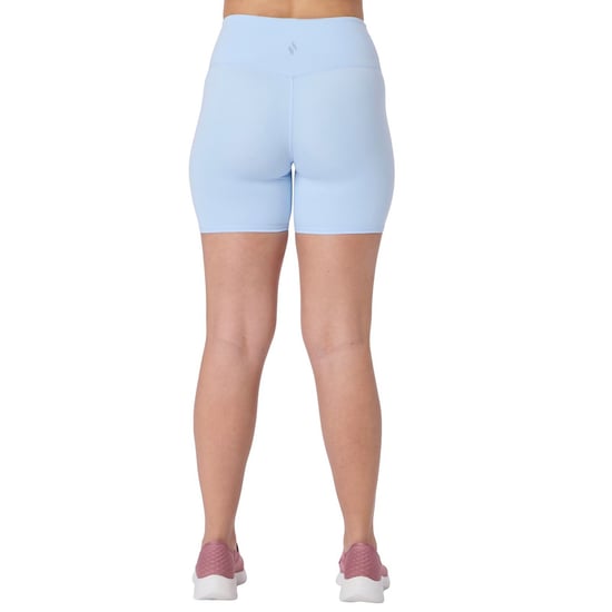 Skechers Goflex Slim 6' Radshorts Polyester Damen Silber Activewear Shorts - Image 2