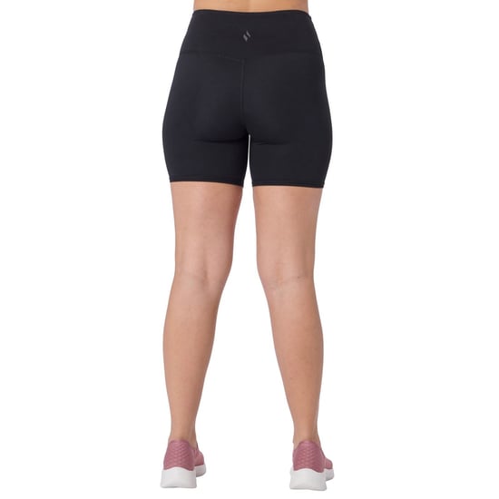 Skechers Goflex Slim 6' Radsportkurze Polyester Damen schwarze Activewear-Shorts - Image 2