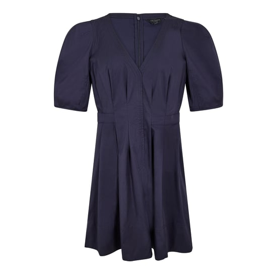 Damen Ted Baker V-Ausschnitt Md Ld99 in Marineblau - Image 1