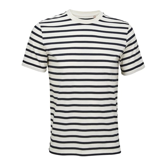 Russell - "Authentic" Poloshirt für Herren (Naturweiß/Marine) - Image 1