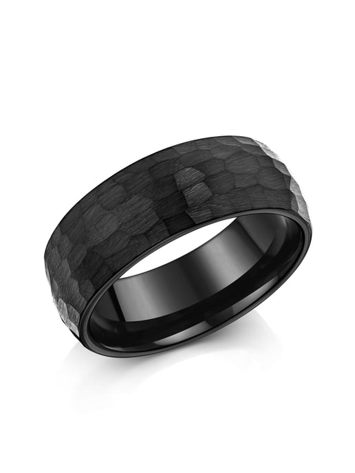 Zeeme Stainless Steel Ring Wolfram schwarz - Image 2