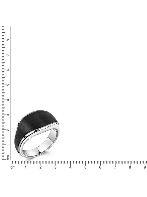 Zeeme Stainless Steel Ring Edelstahl/PVD schwarz - Image 3
