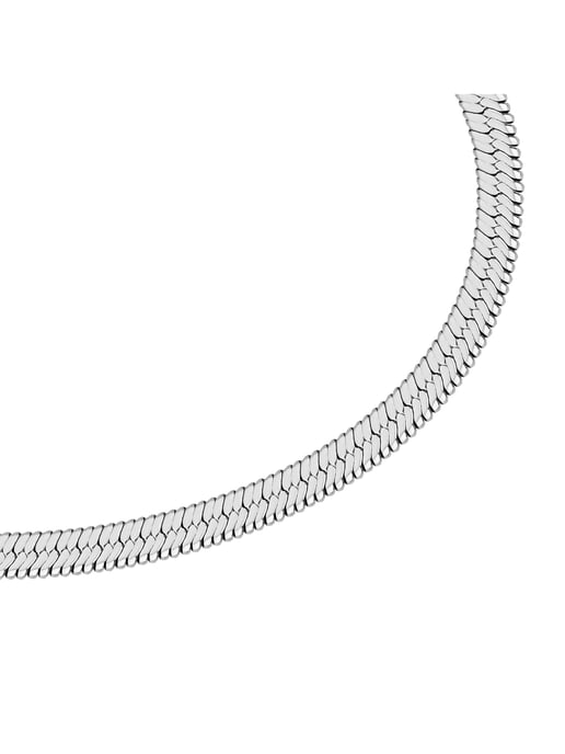 Zeeme Stainless Steel Armband Stahl glanz 18 + 2 cm - Image 2