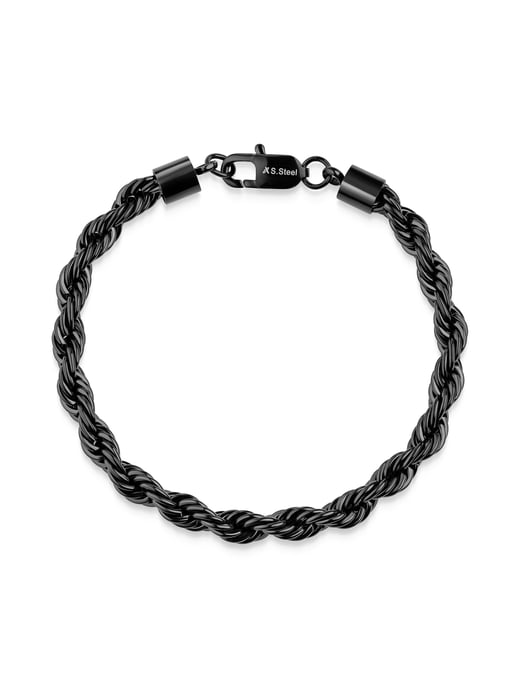 Zeeme Stainless Steel Armband Edelstahl/PVD schwarz - Image 2