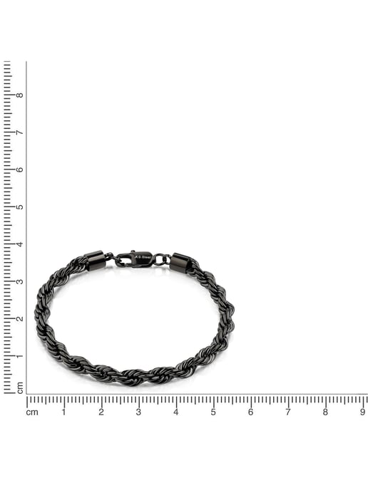 Zeeme Stainless Steel Armband Edelstahl/PVD schwarz - Image 4