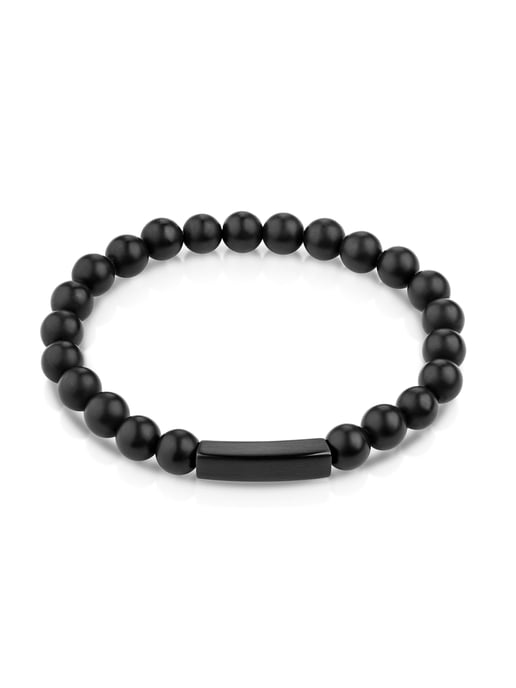 Zeeme Stainless Steel Armband Edelstahl/PVD schwarz - Image 1