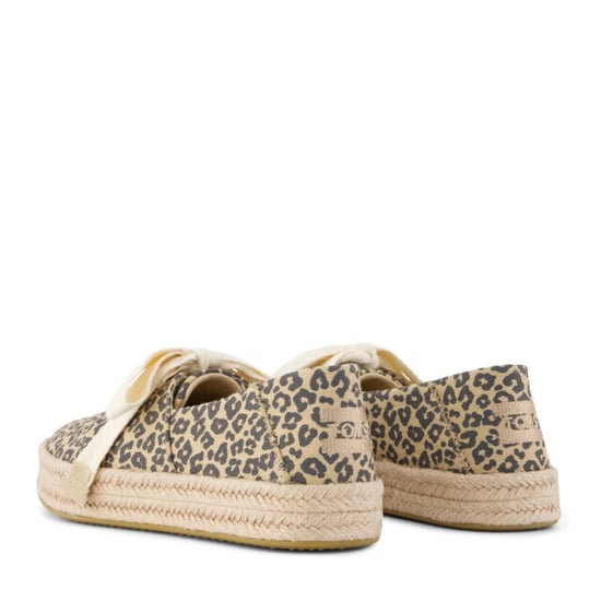 TOMS Carolina Schnürung Baumwoll Damen Haferflocken Espadrilles - Image 4