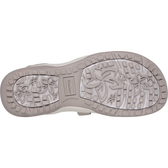 Skechers Reggae Slim Stretch Flex Damen Sandalen in Taupe aus Textil - Image 2