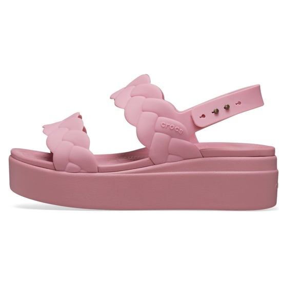 Crocs Brooklyn Woven Damen Sandalen Mit Rosettendetails Aus Thermoplast - Image 6