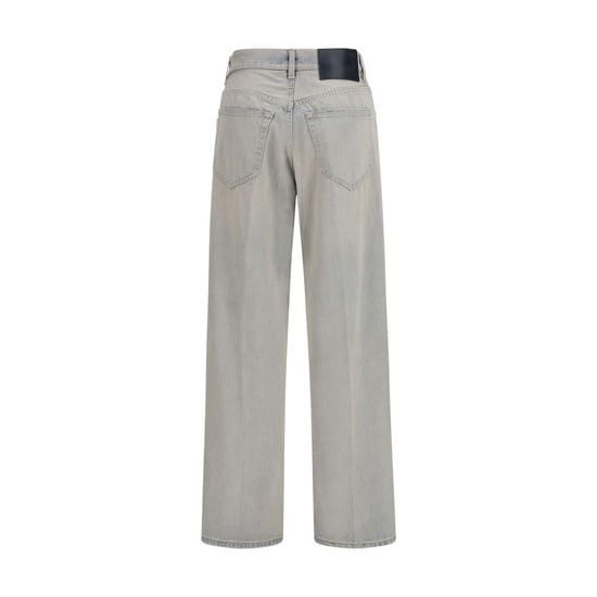 Haikure Blaue Baumwolle Relaxed Fit Jeans - Image 2