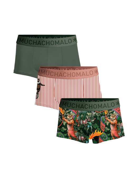Muchachomalo Herren Boxer Shorts - 3er Pack - Herren Unterwäsche - Image 1