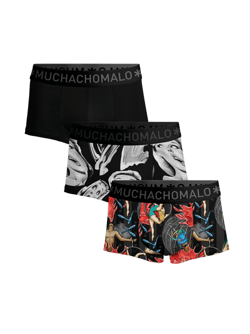 Muchachomalo Herren Boxer Shorts - 3er Pack - Herren Unterwäsche - Image 1