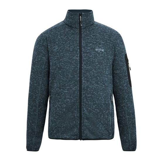 Regatta - "Newhill" Fleecejacke für Herren, Durchgehender Reißverschluss, meliert (Blassblau) - Image 1