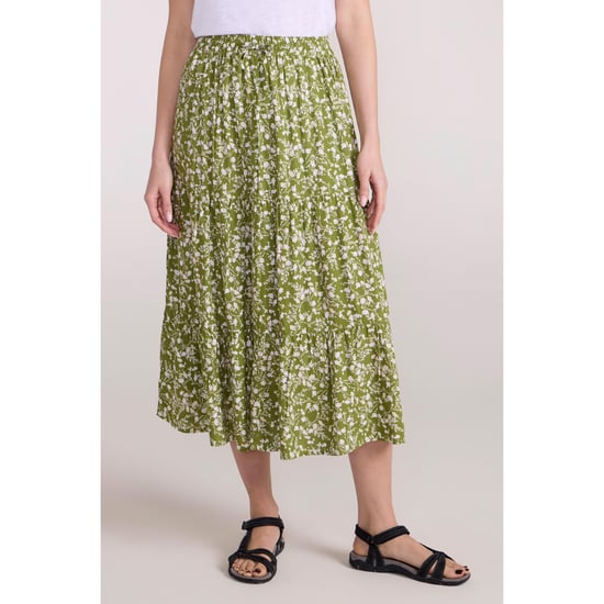 Mountain Warehouse - "Palermo" Midirock für Damen (Khakigrün) - Image 1