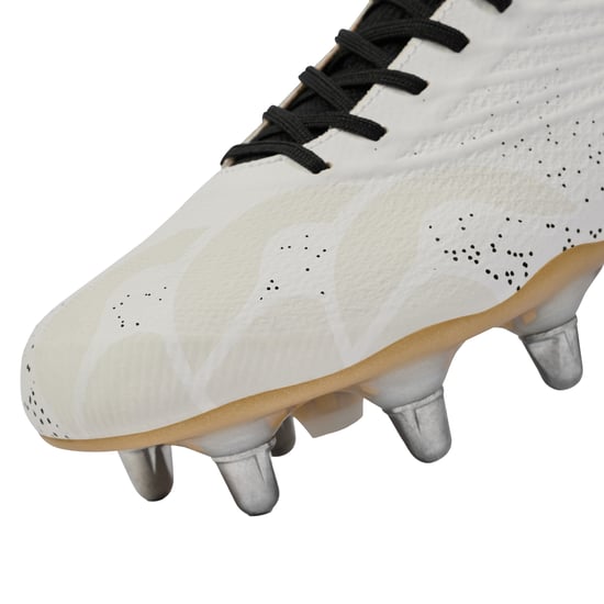 Canterbury - "Stampede Groundbreak Elite" Rugby-Stiefel für weichen Boden für Herren/Damen Unisex (Weiß) - Image 4