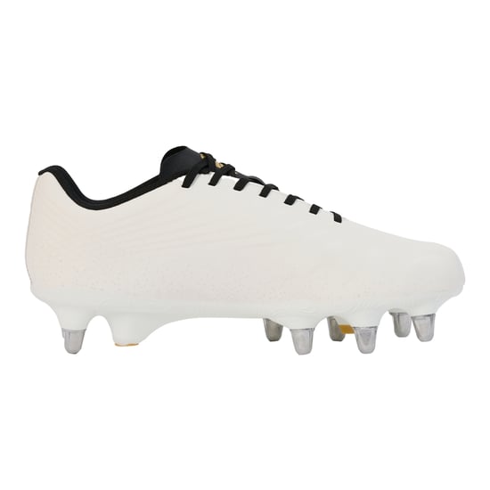Canterbury - "Stampede Groundbreak Team" Gestanzt Fußballschuhe für weichen Boden für Herren/Damen Unisex (Weiß) - Image 1