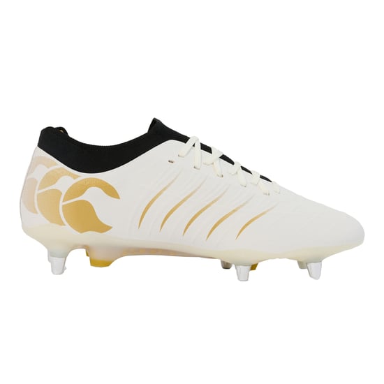 Canterbury - Herren/Damen Unisex Rugby-Stiefel für weichen Boden "Phoenix 2.0 Elite" (Weiß) - Image 1