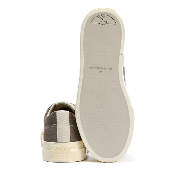 Stepney Workers Club Dellow L Wildleder Damen Sneakers Grau - Image 4