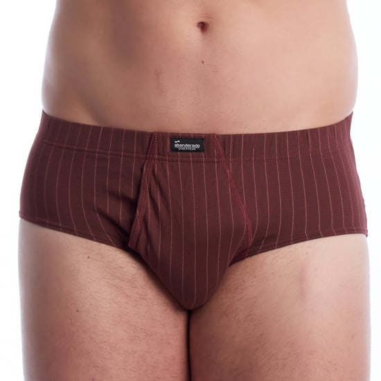 3er-Pack Herren Essenzielle Bedruckte Slips mit Öffnung A0090 - Image 2
