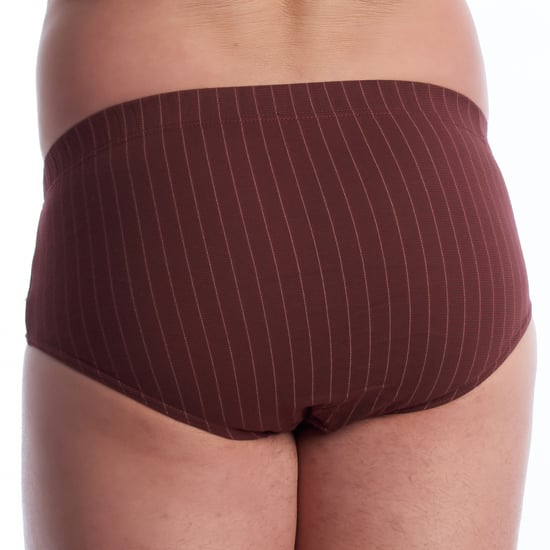 3er-Pack Herren Essenzielle Bedruckte Slips mit Öffnung A0090 - Image 4