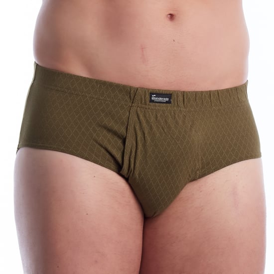 3er-Pack Herren Essenzielle Bedruckte Slips mit Öffnung A0090 - Image 5