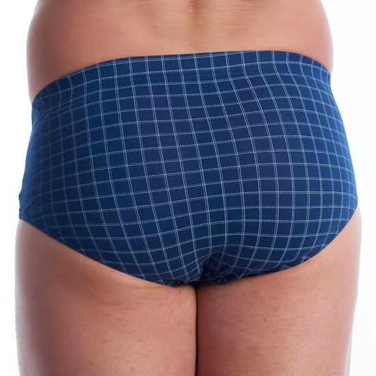 3er-Pack Herren Essenzielle Bedruckte Slips mit Öffnung A0090 - Image 4
